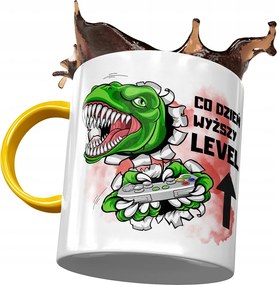 Bögre Sárga Vicces Minden Nap Felső szint Nyomtatott Fotóval