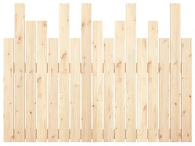 tömör fenyőfa fali fejtámla 108 x 3 x 80 cm