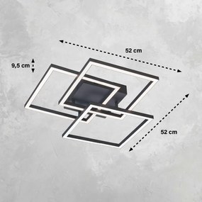 Fischer&amp;Honsel Seth 21379 Süllyesztett mennyezeti lámpa 1x29W/LED 2700K 4700 lm IP20
