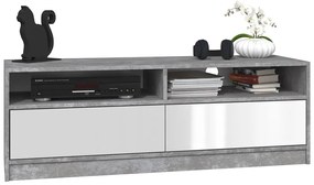 Arosa RTV KARO120 MIX TV állvány, beton- fényes fehér