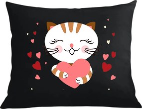 Párna párnahuzat Szeretem a cicákat