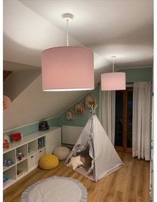 Argon 4136 - Csillár zsinóron MAGIC 1xE27/15W/230V rózsaszín