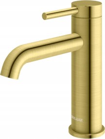 Mosdó csaptelep Kohlman Axel arany szálcsiszolt Brushed Gold QB105AGDB
