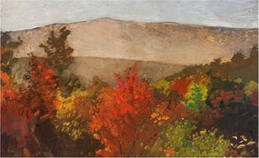 Fali fotótapéta előszoba konyhába Őszi panoráma 416x254 ragasztó