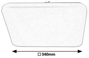 Rabalux 5699 - EMMETT dimmelhető LED mennyezeti lámpa LED/16W/230V