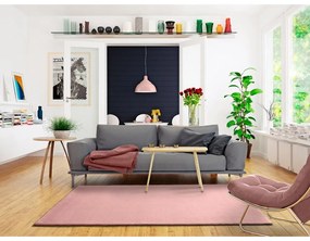 Berna Liso rózsaszín szőnyeg, 60 x 110 cm - Universal