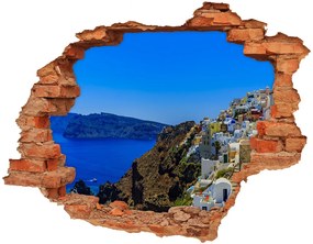 3d fali matrica lyuk a falban Santorini görögország nd-c-103926529