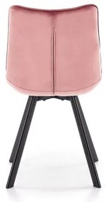 Étkezőszék COMORO 1 db rózsaszín