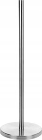 WC-papír tartó állvány magas acél 45 cm ezüst tartalék akasztó