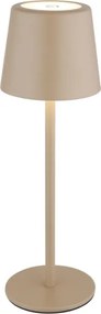 Globo 58482S-LED VAN. asztali lámpa 12W/5V 2200mAh IP44 krém, töltővel