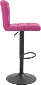 Szövet borítású bárszék 2 db, több színben-pink