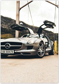 Poszterek 70x100 Mercedes Autó