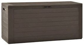 vidaXL barna kerti tárolóláda 116 x 44 x 55 cm