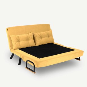 Kanapé futon  Sandy (mustár). 1062309