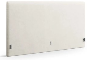 Krémszínű kárpitozott ágytámla 170,5x100 cm Remo – Micadoni