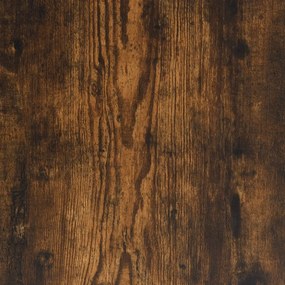 füstös tölgy színű fatermék dohányzóasztal 45x45x47,5 cm