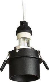 RENDL ORTA zápustná černá 230V LED GU10 9W
