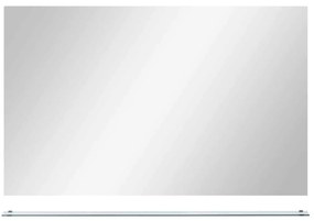 edzett üveg falitükör polccal 100 x 60 cm