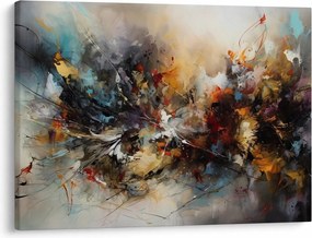 Kép - Absztrakt grafika (70x50 cm)