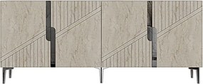 Evva 150 - Anthracite, Silver, Travertine