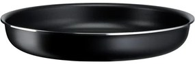 Tefal - Serpenyőkészlet 3 db INGENIO EASY COOK &amp; CLEAN BLACK