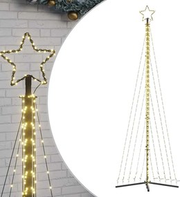 vidaXL meleg fehér LED karácsonyfa 495 LED 300,5 cm