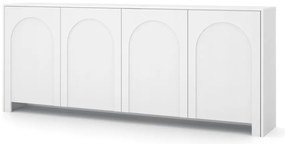 4 Ajtós Komód Matt Fehér Színben. ARCO