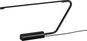 Fekete LED asztali lámpa (magasság 33 cm) Olea – Trio Select