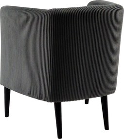 Fotel, szürke/fekete, ALIEN