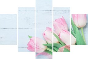 Kép - tulipán csokor (150x105 cm)