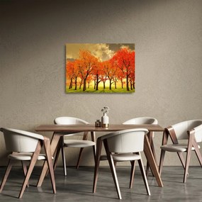 Kép - Ősz (üvegen) (70x50 cm)