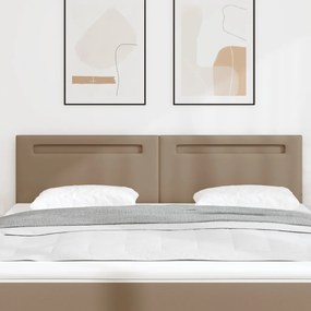 Fejtámla Egyszerű Design Kávébarna 180 cm Műbőr