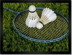 Poszterek keretben 40x30 Tollaslabda Repülő Rakéta