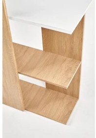 COZYRA íróasztal, tölgy/fehér