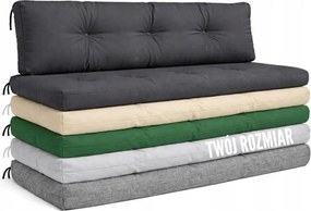 Hintapárna Kerti pad Hosszúság Méretre 50 cm 2db-os szett