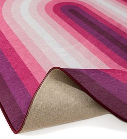 Síkszövött szőnyeg Anko Pink 140x200 cm