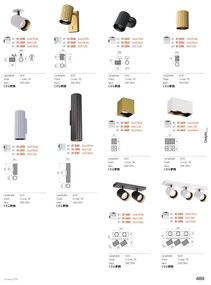 Redo 01-2554 - DELPHI spotlámpa 1xGU10/7W/230V, átm. 7 cm, fehér