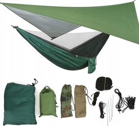 Turista Függőágy Szúnyoghálóval 290X140CM+TARP