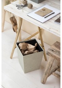 Bézs szemetes Sofia Canvas Paper Laminate – Bigso