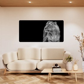 PIPPER. Öntapadós textiltapéta "Oroszlánnő"