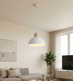 Emibig modern skandináv függeszték kaki fehér emi1677/1m