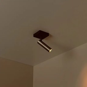 Lucide 22974/01/15 - GRADO spotlámpa 1xGU10/40W/230V barna/fekete