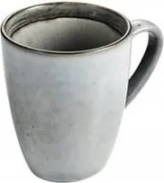 Kerámia kávés és teás bögre szürke, 440 ml