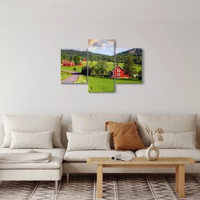 Vidéki kép (90x60 cm)