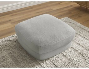 Világosszürke buklé lábtartó Leonore – Bobochic Paris