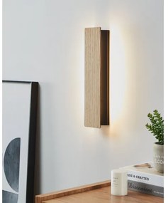 Eglo 901741 - LED fali lámpa ZUBIALDE LED/12W/230V 3000K barna