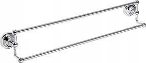 Bemeta Retro króm dupla törölközőtartó 144304232$K