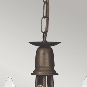 Elstead Lighting MINSTER MN5-BLK-GOLD Csillár 5x60W/E14