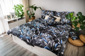 3 részes ágynemű pamut szatén Blanche 200x140cm+90x70cm TiaHome