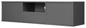 Antracitszürke TV-állvány 161x42 cm Mistral – Hammel Furniture